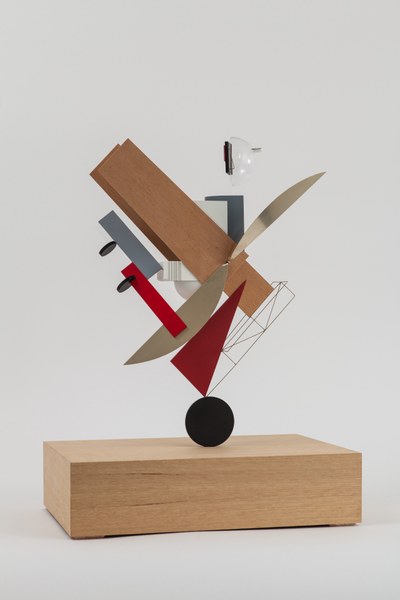 3D interpretatie naar 'Globetrotter (in der Zeit)' van El Lissitzky