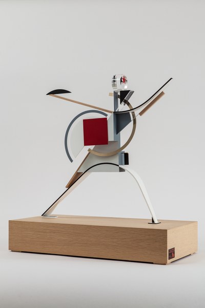 3D interpretatie naar 'Neuer (Nieuwe mens)' van El Lissitzky