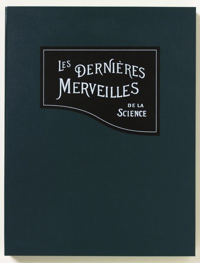 A Design for a Mirrored Slip-Case for
'Les Dernières Merveilles de la science'