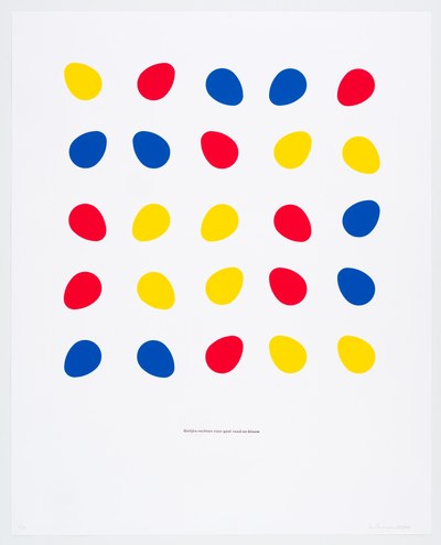 Gelijke rechten voor geel rood en blauw