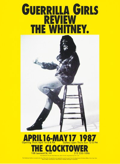 Guerrilla Girls review the Whitney