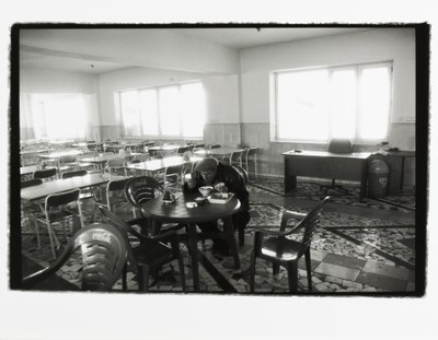 In the road-cafe in-between Almaty and Bishkek