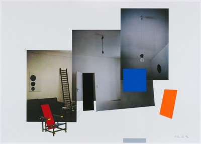 Interior with monochromes