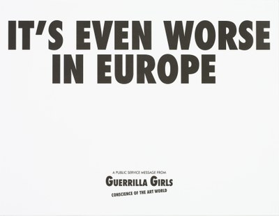 It's even worse in Europe