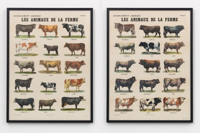 Les animaux de la ferme
