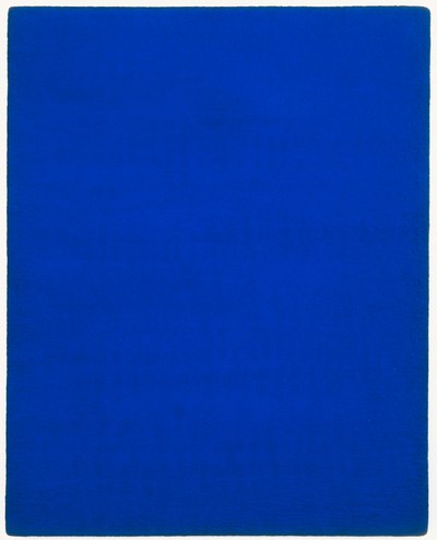 Monochrome bleu, sans titre (IKB 63)