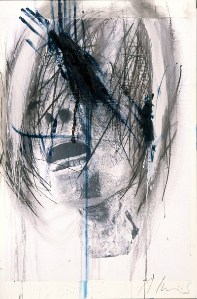 Mumienkopfübermalung