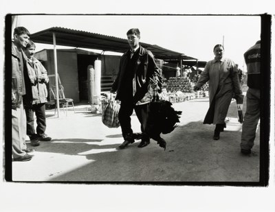 On the central bazaar of Almaty city