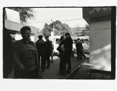 On the central bazaar of Almaty city