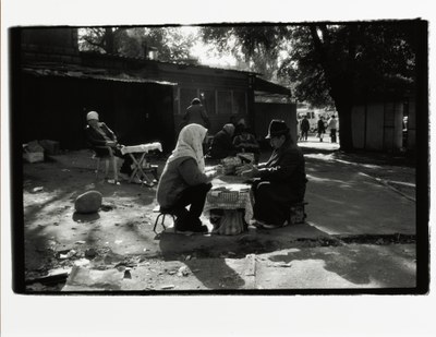 On the central bazaar of Almaty city