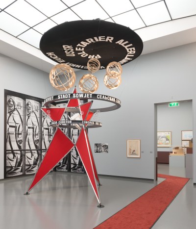 Reconstructie tentoonstellingsobject voor Pressa Keulen van El Lissitzky