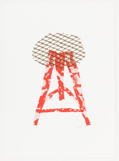 Textile sketch – high table