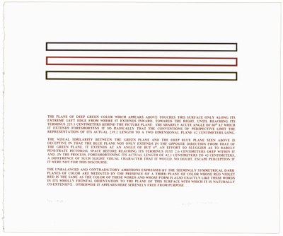 The plane of deep green color