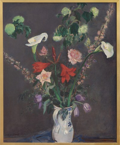 Vaas met bloemen