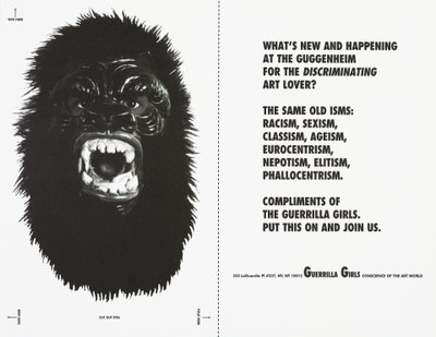 What's new and happening at the Guggenheim for the discriminating art lover? + Dear Mr. Krens postcard