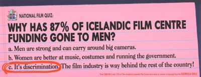 Why Has 87% of Icelandic Film Centre Funding Gone to Men?