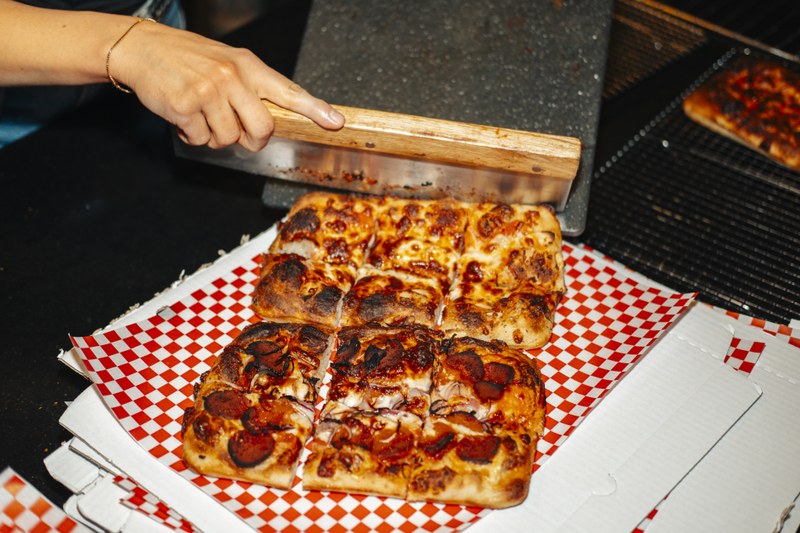 Hope's Pizza Pop-up at Van Abbe café 🍕