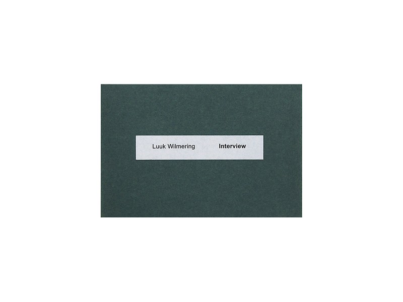 Luuk Wilmering : Interview