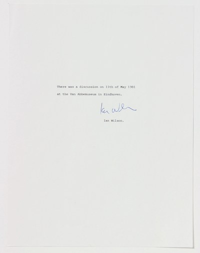 Discussion, 1981  11 May