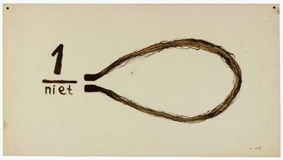 een gedeeld door niet =