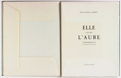 Elle c'est-à-dire l'aube