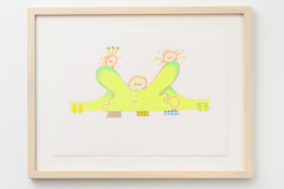 Hey I am Ugly (design for wall painting and carpets)