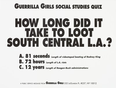 How long did it take to loot South Central L.A?