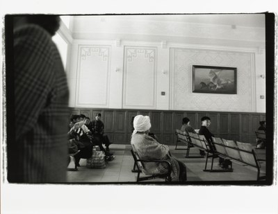 In the train-station of Kyzylorda city