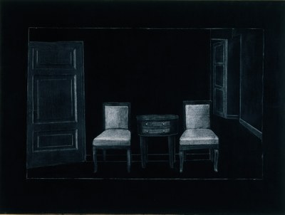 Large Raincoat Drawing III