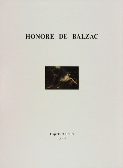 Objects of Desire, Balzac