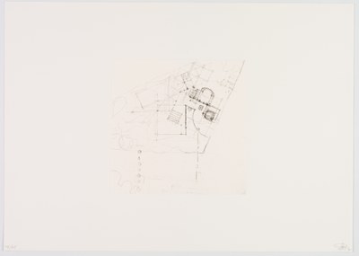 Ontwerpschets Nederlands Architectuur Instituut, Rotterdam