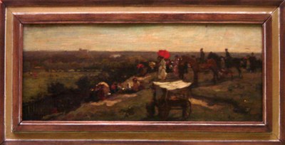 Paardenrennen te Clingendaal