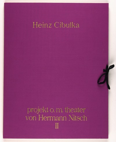 Projekt des O.M. Theaters von Hermann Nitsch II