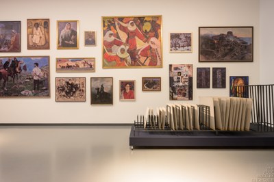 Selection of works from the Dagestan Museum of Fine Arts named after P.S. Gamzatova, Makhachkala