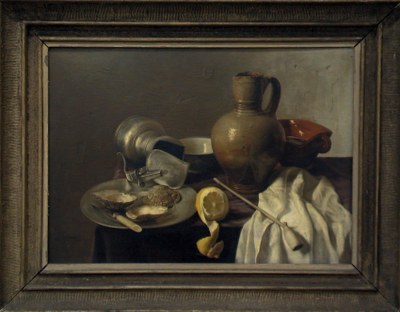 Stilleven met citroen