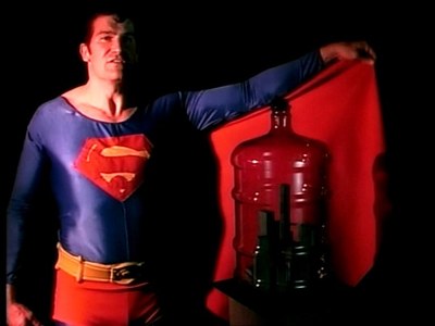 Superman Recites Selections from 'The Bell Jar' and Other Works by Sylvia Plath