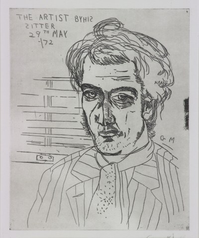 The Artist by his Sitter, George Melly