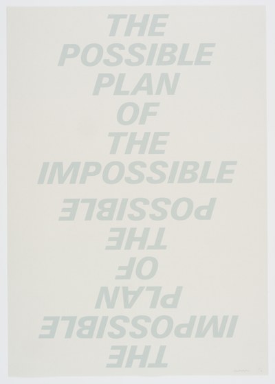 The possible plan of the impossible