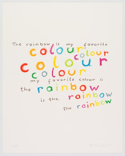 The rainbow is my favorite colour