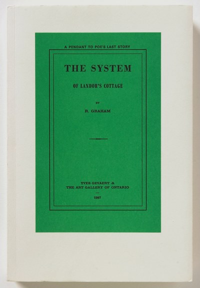 The System of Landor's Cottage. A Pendant to Poe's Last Story
