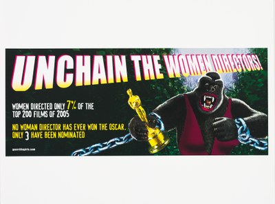 Unchain the women directors billboard