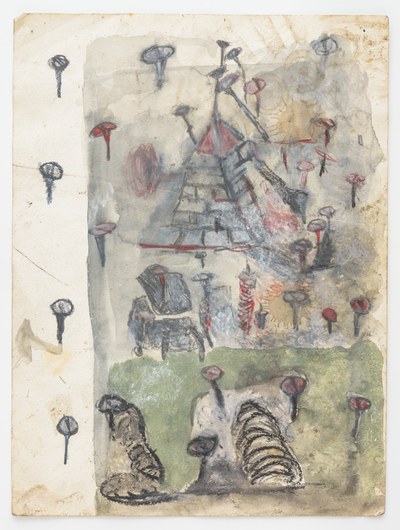 Untitled (Scissors and Spools)