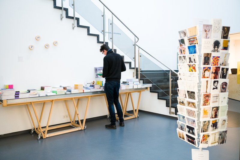 Boekensale bij de museumshop