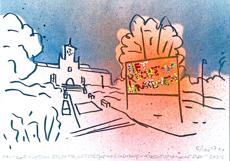 Kerstverlichting gezocht voor kunstwerk