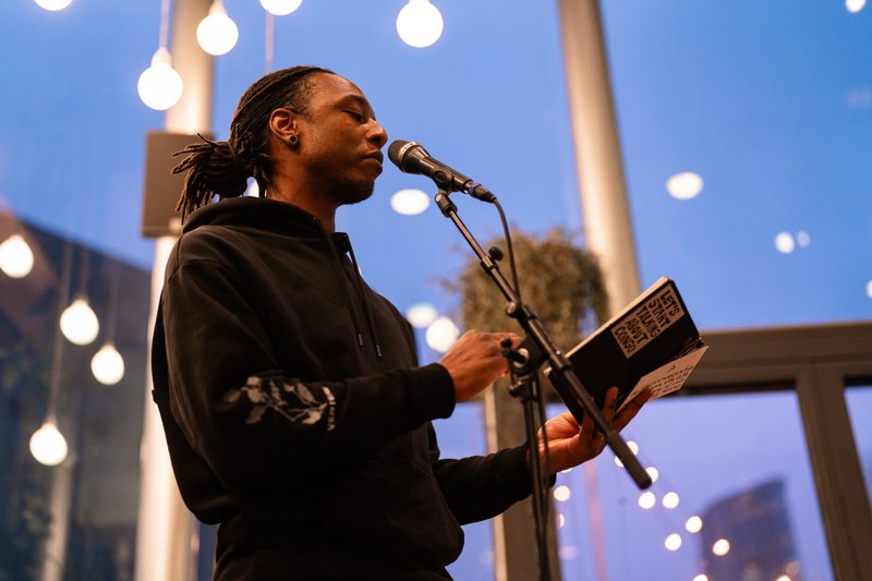 Spoken word workshop door Eauxby